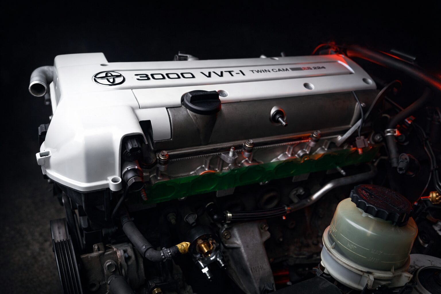 オイルエレメント移動アダプター 2JZ用 - 画像 (3)