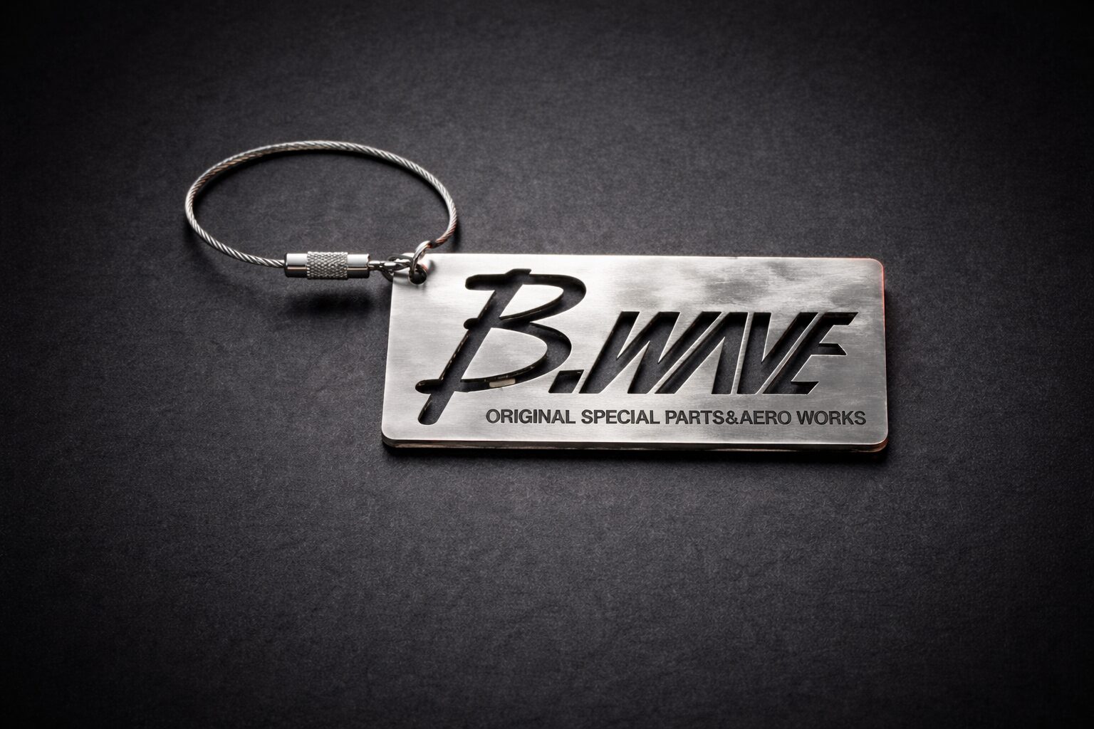 B-WAVE メタルキーホルダー - 画像 (2)