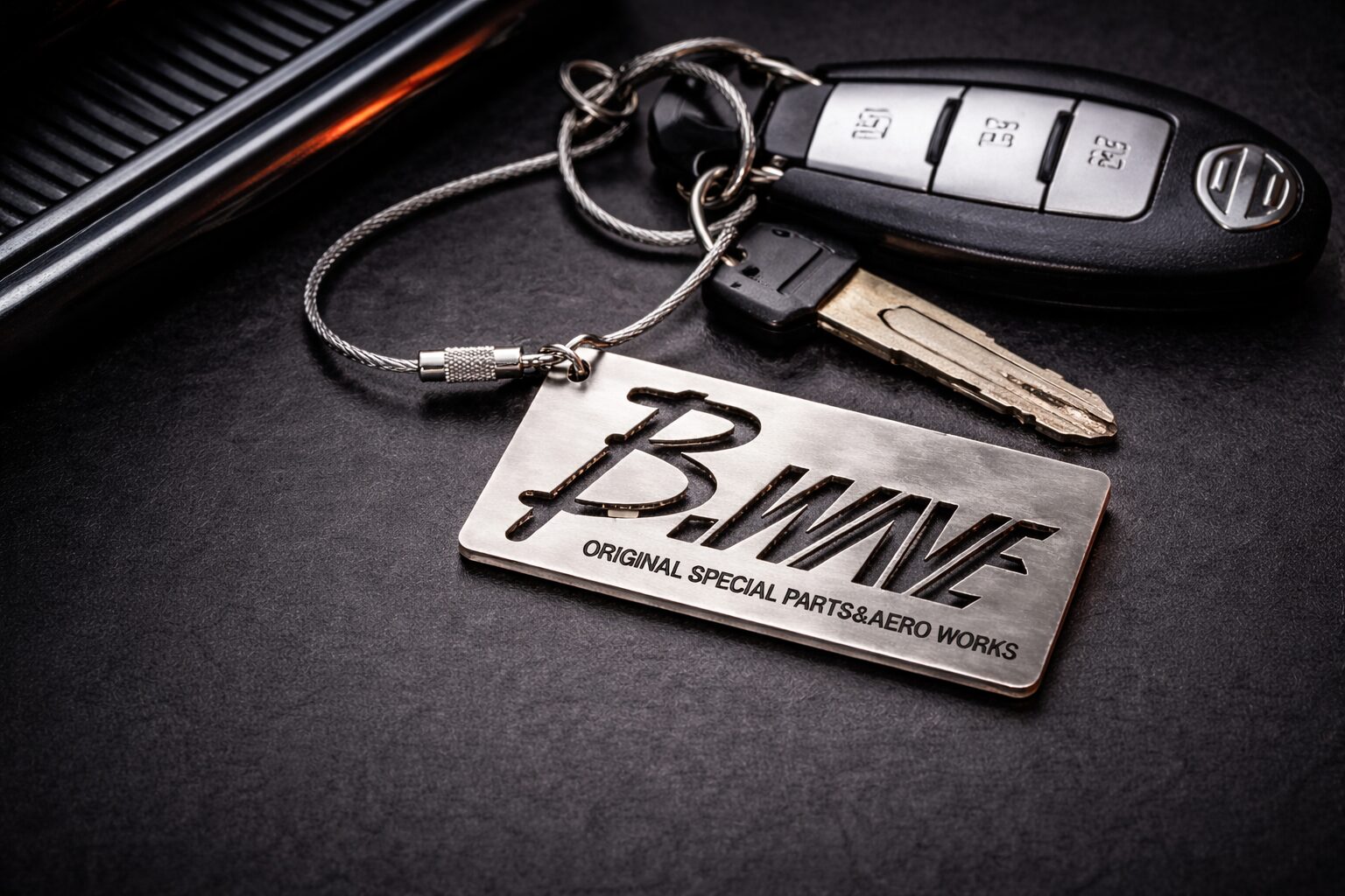 B-WAVE メタルキーホルダー - 画像 (3)