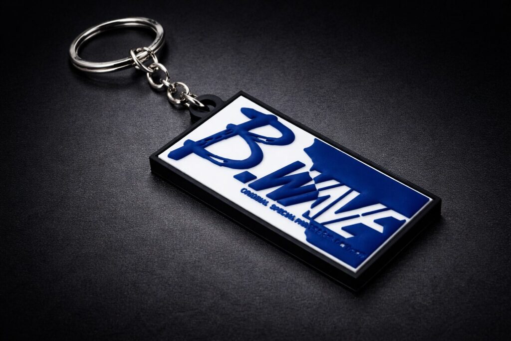 B-WAVE ソフトラバー キーホルダー