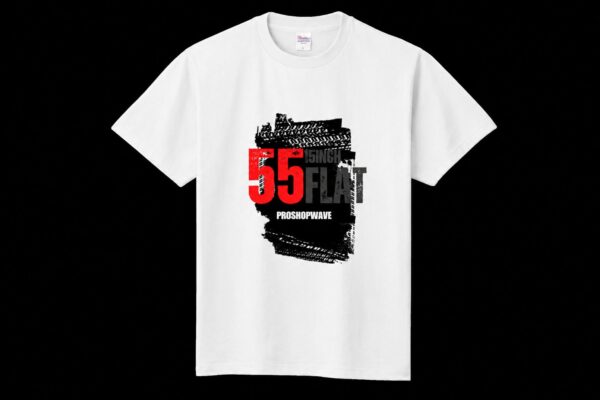15inch55flat Tire Tread Tシャツ